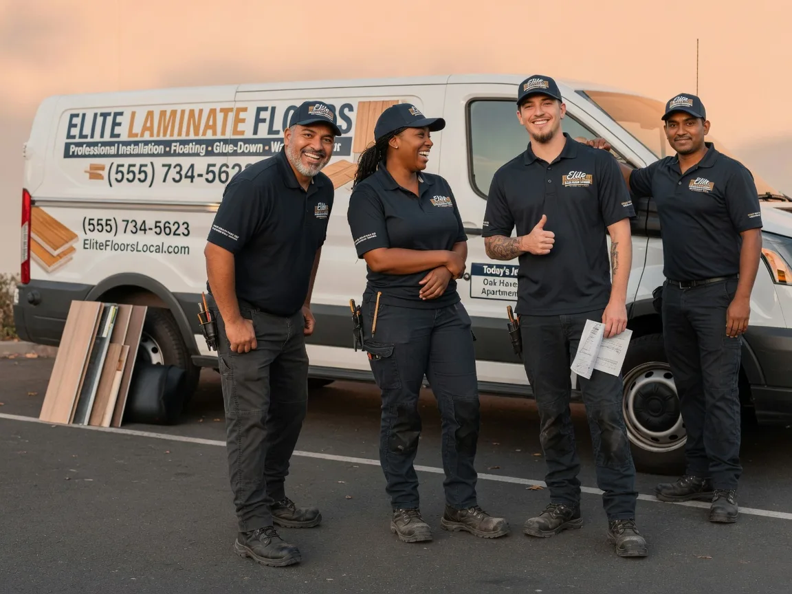 Laminate flooring installation company in Milford, VA